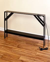 Skinny Sofa Table With Outlet Behind Sofa Table Diy Sofa Table Narrow Sofa Table