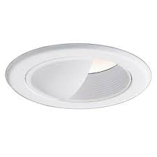 Halo 5030w 5 Inch Wall Wash Eyeball Baffle Scoop Trim Round White Trim White Eyelid Recessed Lighting Indoor Fixtures Lighting Lighting Monarch Electric
