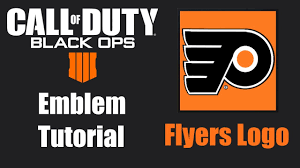 The letter p stands for the city of philadelphia. Black Ops 4 Emblem Tutorial Philadelphia Flyers Logo Youtube