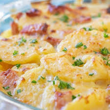 Cut remaining 1 tablespoon butter into. Instant Pot Scalloped Potatoes And Ham Recipe Bake Me Some Sugar