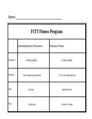 name fitness program
