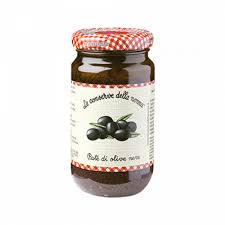 Pate Di Olive Nere 190g Le Conserve Della Nonna Bruschette Gemusecremes Feinkost Lebensmittel Culinaria Shop Com