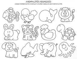 Animales Libros De Fieltro Ideas De Bordado Animalitos Para Colorear