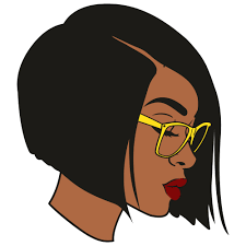 Free Free Black Woman Long Hair Svg