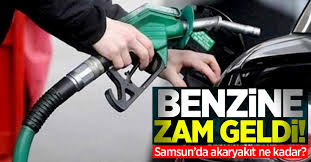Döviz düşerken benzine zam gelmesi çok tuhaf yoksa hükümet verecegi mazot desteğini halkın sırtindanmı çıkaracak zaten tek becerebildikleri bu. Benzine Zam Samsun Da Akaryakit Fiyatlari Nedir