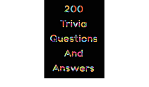 We've got 11 questions—how many will you get right? Amazon Com 200 Trivia Questions And Answers 9798707247866 Books Wantable Libros