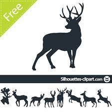 Deer Vector Silhouette Deer Vector Deer Silhouette Deer
