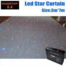 High Quality 3m 7m White Led Star Curtain Rgbw Color Mixing