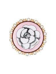 Chanel Camellia Button Brooch Chanel Camellia Brooch Chanel