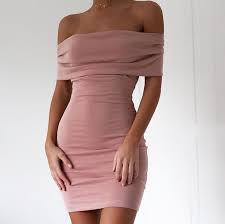 Beautiful Off The Shoulder Dress In A Dusty Rose Pink Fashion Fashion Outfits Dresses