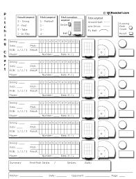 pitching chart