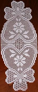 Fsl Crochet Oval Bow Doily Set Crochet Doily Patterns Crochet Dollies Fillet Crochet
