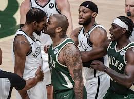 Milwaukee bucks can't beat the brooklyn nets at their own game. Taxgeersmuzwim
