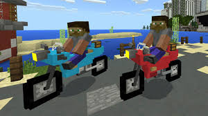While it's cool to dash around in a car, or soar through the skies on a plane, sometimes you just want a relaxing bike ride around your minecraft world! Vanilla Vehicles Mod Addon For Minecraft Pe For Android Apk Download