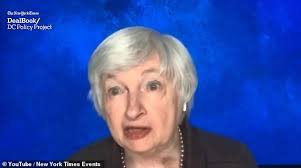 Tune in on @dealbook tomorrow at 5pm to hear @stevenmnuchin1, secretary of the treasury in conversation with andrew ross sorkin. Janet Yellen Says She Is Open To Increasing Corporate Taxation Daily Mail Online