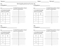 Graphing Linear Functions Worksheet Csdmultimediaservice Com