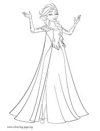Frozen Elsa Coloring Page Disney Princess Coloring Pages Elsa Coloring Pages Frozen Coloring
