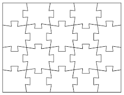 Blank Jigsaw Puzzle Templates Make Your Own Jigsaw Puzzle For Free Puzzle Piece Template Blank Puzzle Pieces Jigsaw Puzzles