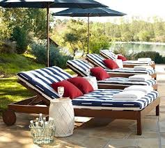 Chatham Double Chaise Amp Cushion Outdoor Furniture Sets Pottery Barn Outdoor Furniture Modern Patio Furniture