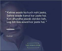 Gulzar Sahab Heartfelt Quotes Poet Quotes Betrayal Quotes