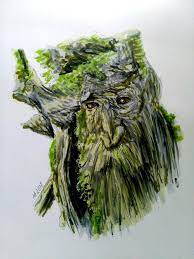 Defeating the mallorn ent will earn you the. Art Treebeard The Lord Of The Rings Markers Step By Step Steemit