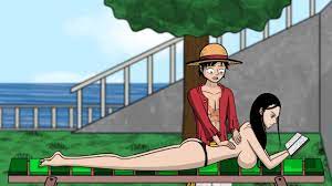 One Slice of Lust (One Piece) V1.6 Part 3 Nico Robin Naked Body taking Sun  - Pornhub.com
