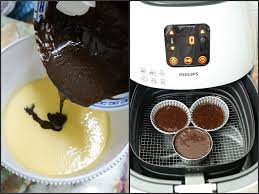 Whipping Up Delicious Brunch Using Philips Airfryer Recipe Chocolate Lava Power Air Fryer Recipes Lava Cakes