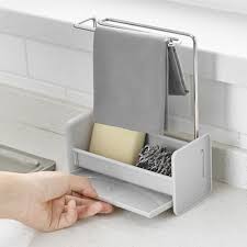 kitchen storage rack over sink caddy