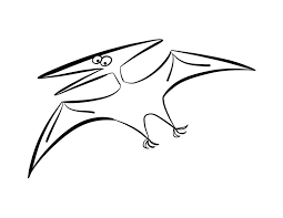 This coloring book page has the difficult easy and can be used for all beginners. Pterodactyl Pictures Coloring Home