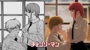 MAKIMA Y DENJI DIFERENCIAS CHAINSAW MAN CAPITULO 5 ANALISIS COMPARACION  MANGA - YouTube