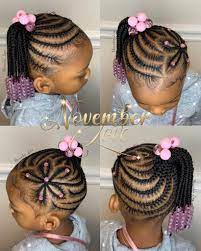Braids for kids are ideal for kindergarten, school and active games. 50 Kids Braids With Beads Hairstyles Black Beauty Bombshells Kids Braids With Beads Hair Styles Lil Girl Hairstyles