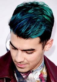 green blue hair