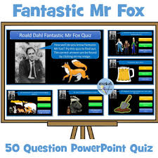 Fantastic Mr Fox Quiz In 2020 Fantastic Mr Fox Mr Fox Roald Dahl Books