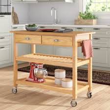 Catskill work center islands, microwave carts, and utility carts feature yellow birch hardwood. Butcher Block Kitchen Islands Carts You Ll Love In 2021 Wayfair