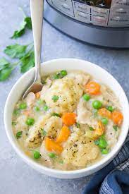 Instant Pot Chicken And Dumplings The Best From Scratch Recipe