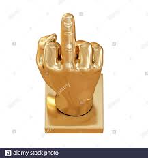 Pngkit selects 58 hd middle finger png images for free download. A Golden Figure Of The Hand With The Middle Finger Raised Up On A White Background 3d Rendering Stock Photo Alamy