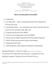 We can also provide you with the dates and prices. Telecharger Gratuit New Construction Checklist