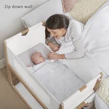 Snuzpod3 Babybett Aus Buchenholz Weiss Online Kaufen Kidswoodlove In 2020 Babybett Beistellbett Baby Beistellbett