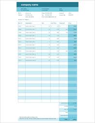 32 Free Invoice Templates In Microsoft Excel And Docx Formats