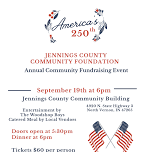 Jennings County Community Foundation America 250