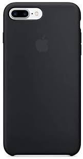 Iphone 7 plus black cover. Silicone Case For Apple Iphone 7 Plus 8 Plus Black Buy Online At Best Price In Uae Amazon Ae
