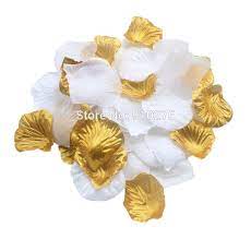 Driven by a passion for floristr Set Of 600 Gold White Silk Rose Petals Artificial Flowers Wedding Centerpieces Decoration Confetti Party Festival Supplies Artificial Flowers Wedding Flower Weddingflower Wedding Centerpieces Aliexpress