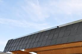 Blende Als Abschluss Schiefer Furs Carport Dach Carport Bauen Uberdachung Selber Bauen Carport Dach