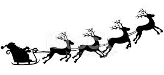 Check spelling or type a new query. Santa S Sleigh Silhouette Vector Image Royalty Free