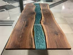 Check out our epoxy river table selection for the very best in unique or custom, handmade pieces from our furniture shops. Custom Epoxy River Dining Tables Woodify Canada