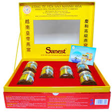 Yến Sào Sanest nhân sâm hộp 6 lọ