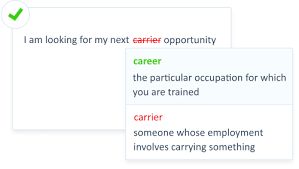 This sentence checker identifies writing inaccuracies and corrects them. Spell Checker Grammar And Spell Check In English Reverso
