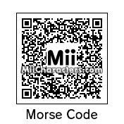 Qr Code For Morse Code By Tigrana Coding Qr Code Fix It Felix Jr