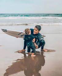 Surfing Nerds On Instagram Gooooal Tag Your Friends Credit Thesurfnanny Follow Surfing Nerds If You Surfer Baby Surf Baby Surfing