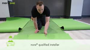 Nora Install Complete Service Offer For Nora Rubber Flooring Installation Youtube